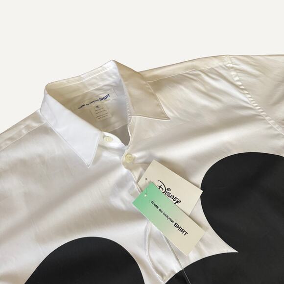 Size M - Comme Des Garçons Shirt Disney Short Sleeve Shirt - Picture 2 of 7